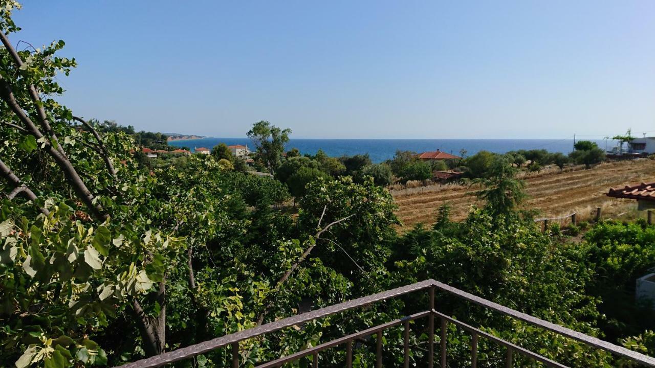 Stone House With Seaview Appartement Nea Poteidaia Buitenkant foto